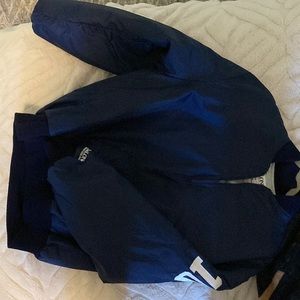 Blue Windbreaker